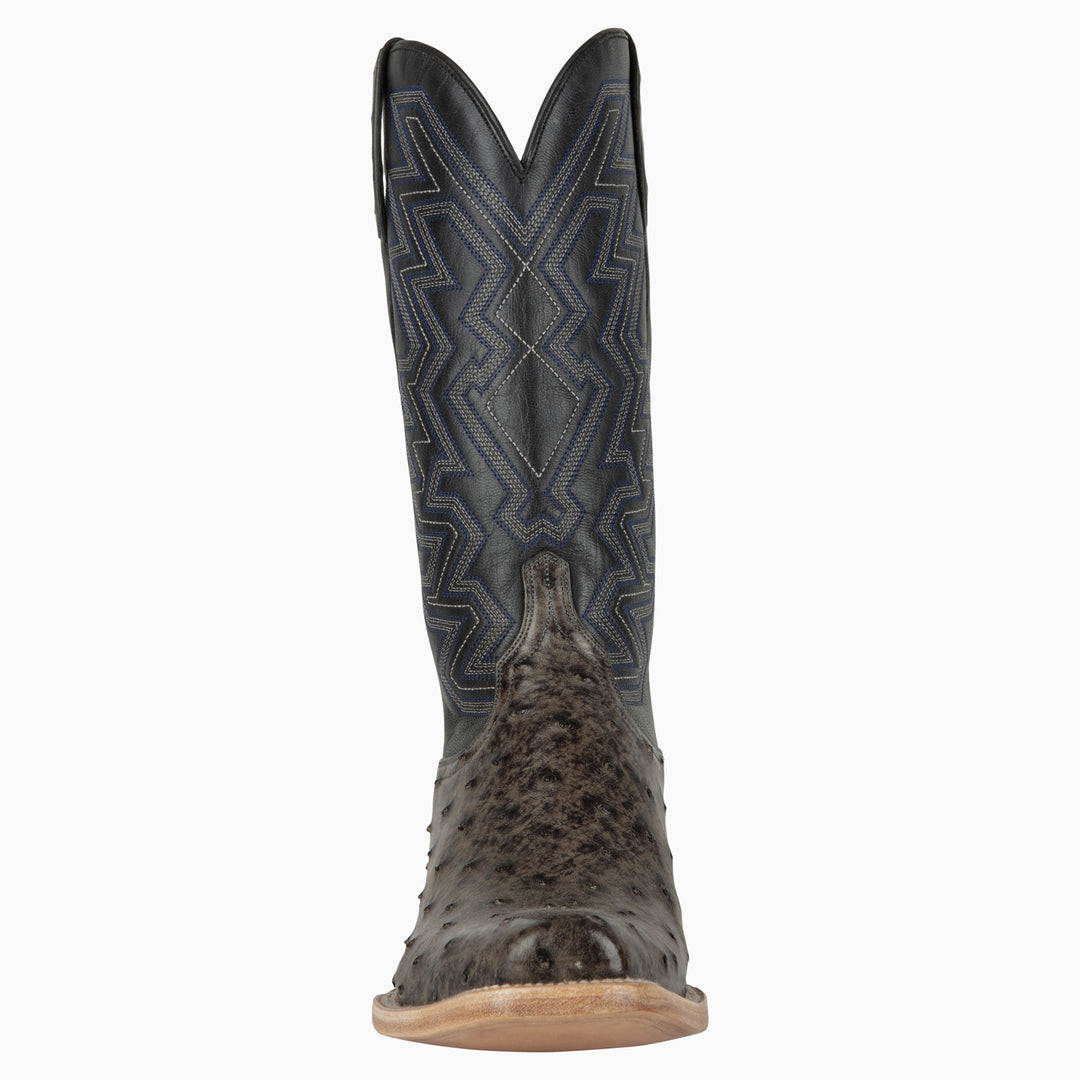 Grey Full Quill Ostrich - Cutter - RESISTOL Cowboy Hats