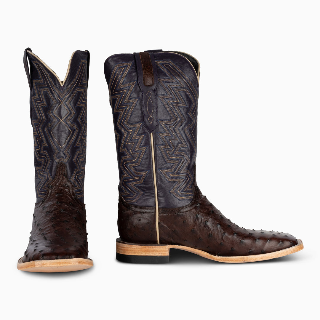 Sienna Full Quill Ostrich - Square - RESISTOL Cowboy Hats