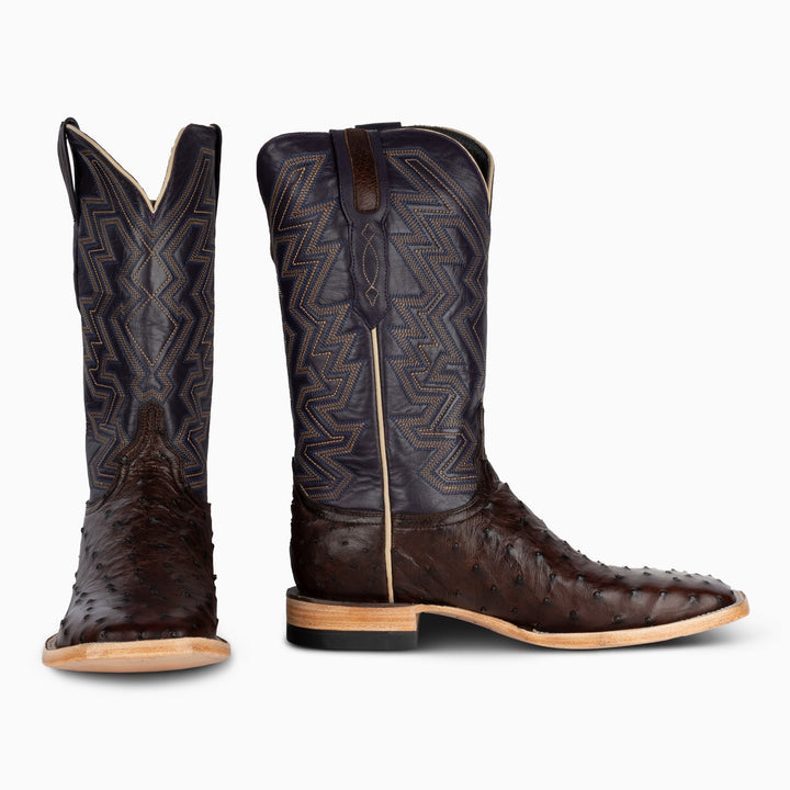 Sienna Full Quill Ostrich - Square - RESISTOL Cowboy Hats