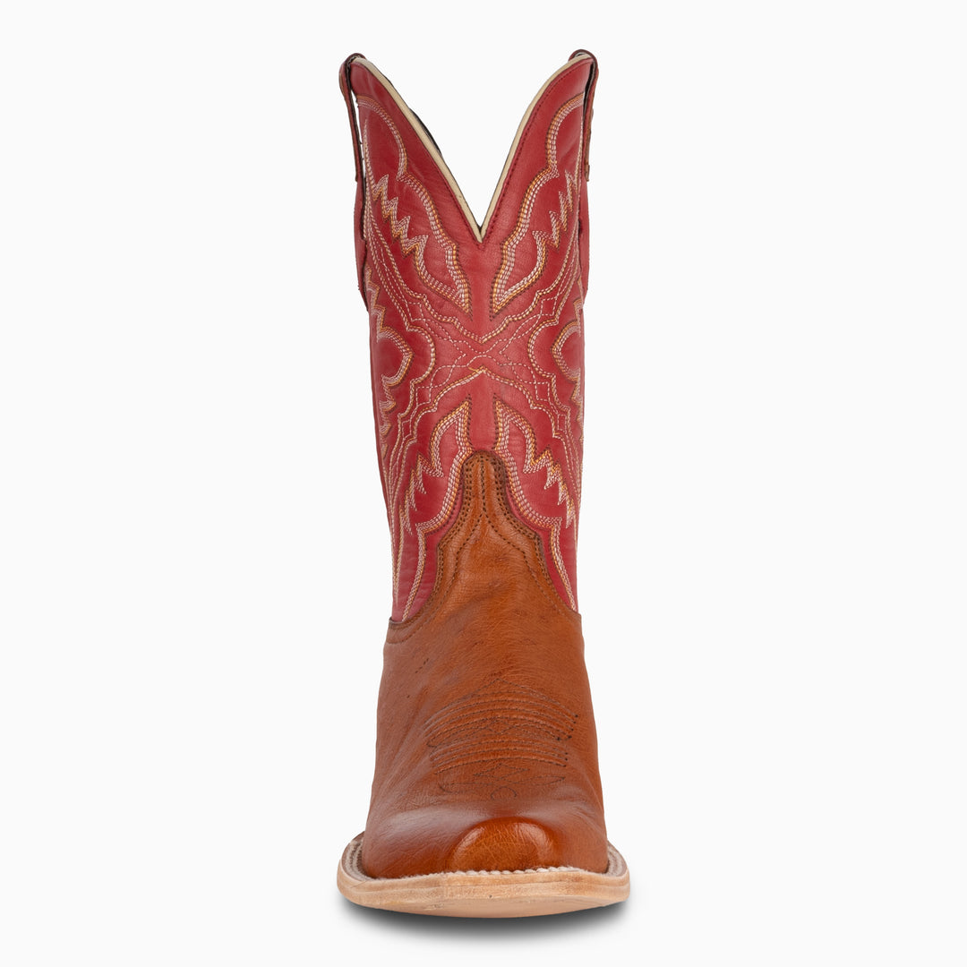 Cognac Mad Dog Smooth Quill Ostrich - Cutter - RESISTOL Cowboy Hats