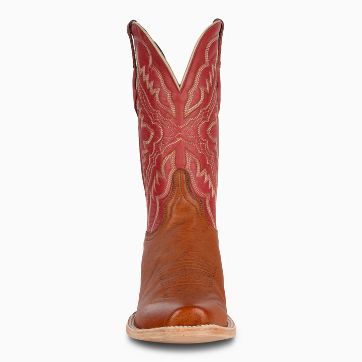 Cognac Mad Dog Smooth Quill Ostrich - Cutter - RESISTOL Cowboy Hats