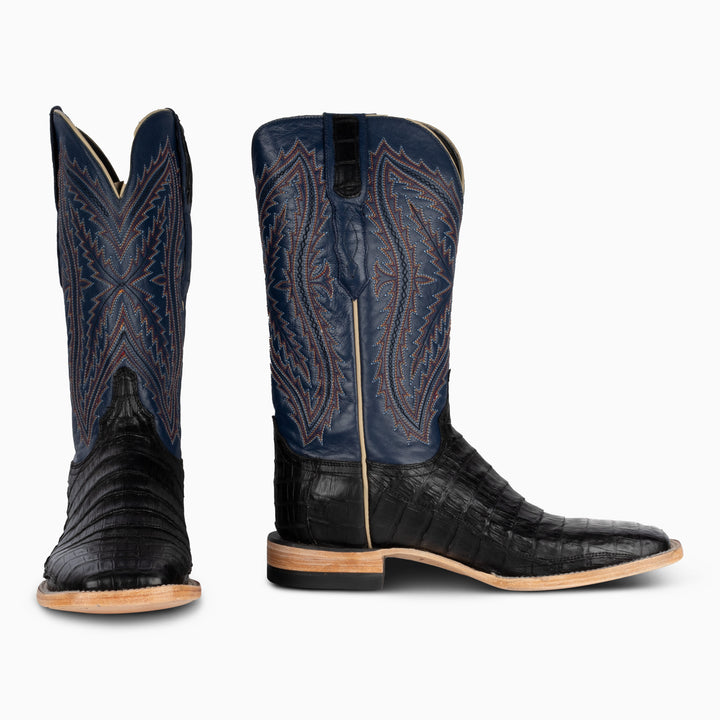 Black Caiman - Square - RESISTOL Cowboy Hats