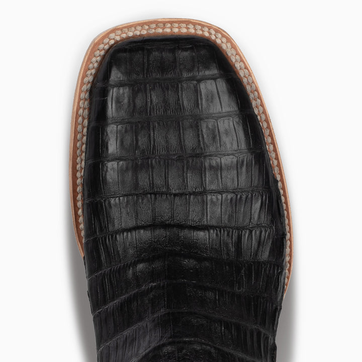 Black Caiman - Square - RESISTOL Cowboy Hats