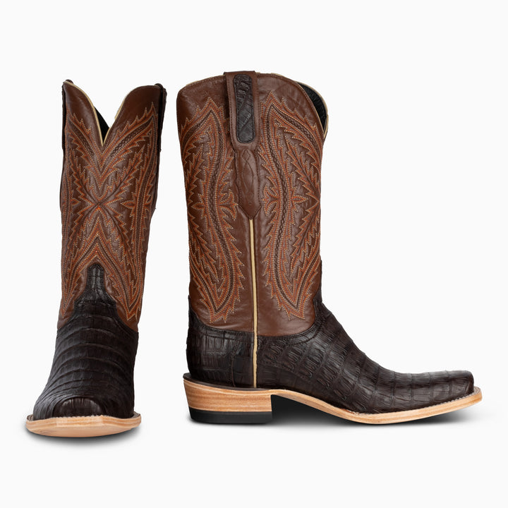 Chocolate Caiman - Cutter - RESISTOL Cowboy Hats