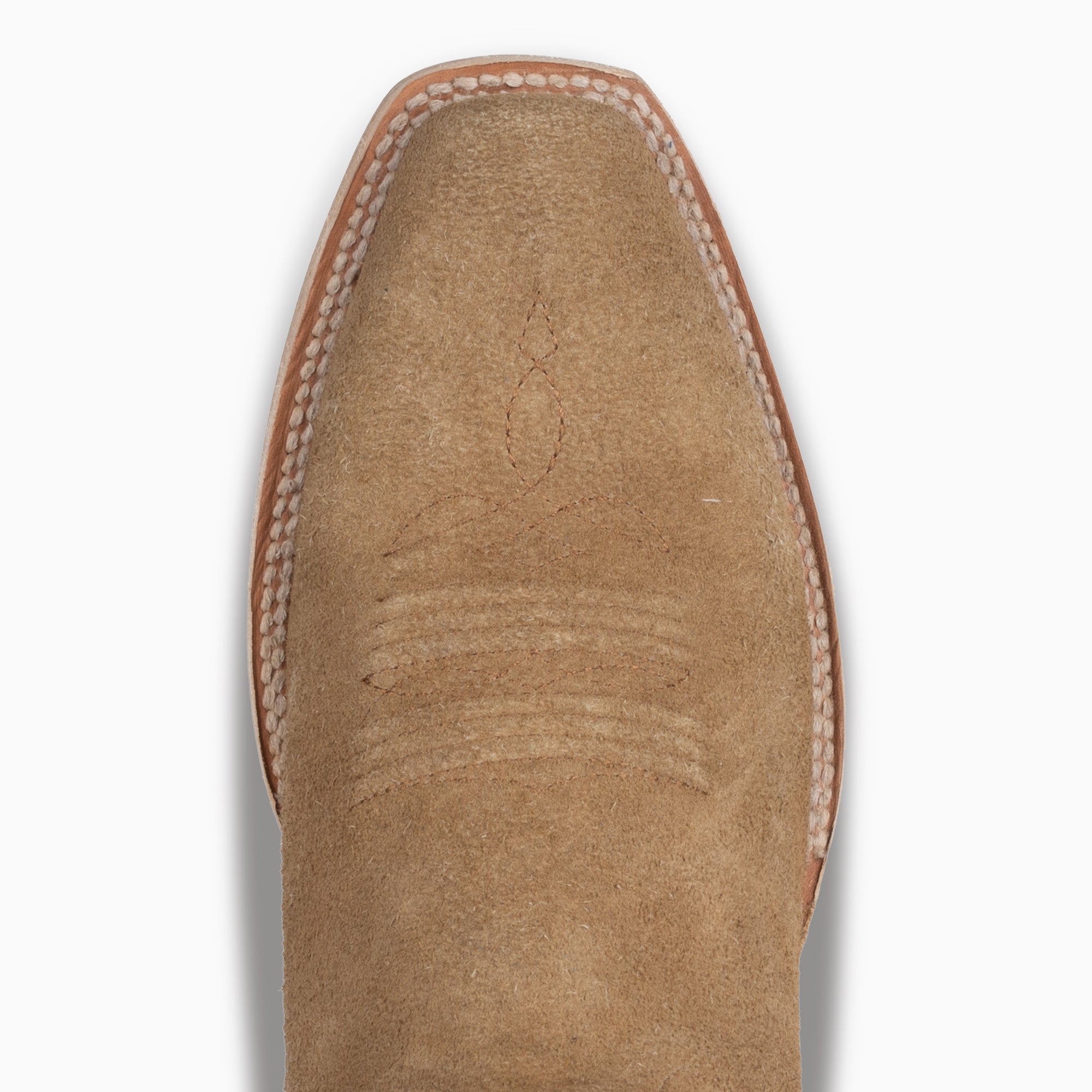 ROUGH OUT 　1303TRad_C Trench Oxford - Natural Chromexcel Roughout, Commando Sole