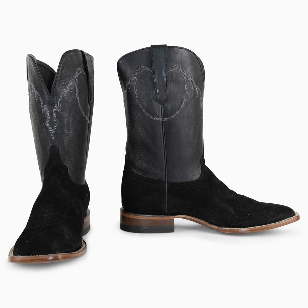 Black Roughout - Square - RESISTOL Cowboy Hats