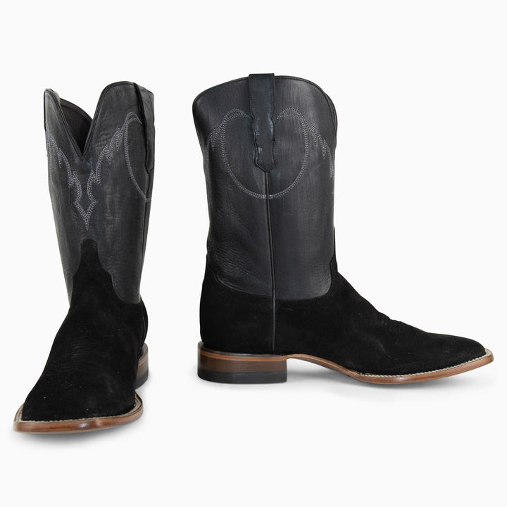 Black Roughout - Square - RESISTOL Cowboy Hats