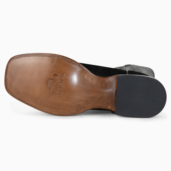 Black Roughout - Square - RESISTOL Cowboy Hats
