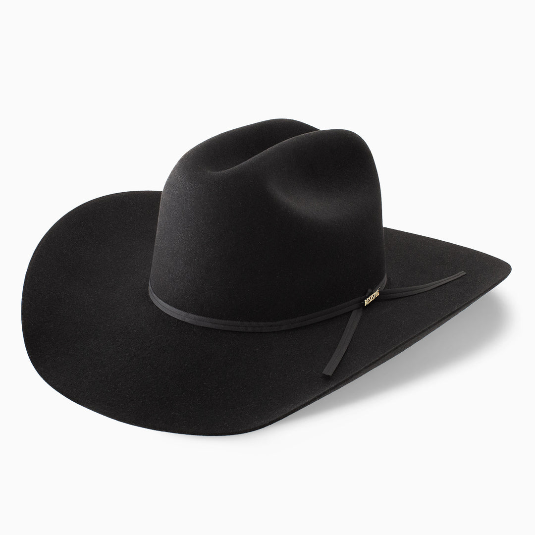 6X Blacktop 4" Brim Cowboy Hat - RESISTOL Cowboy Hats
