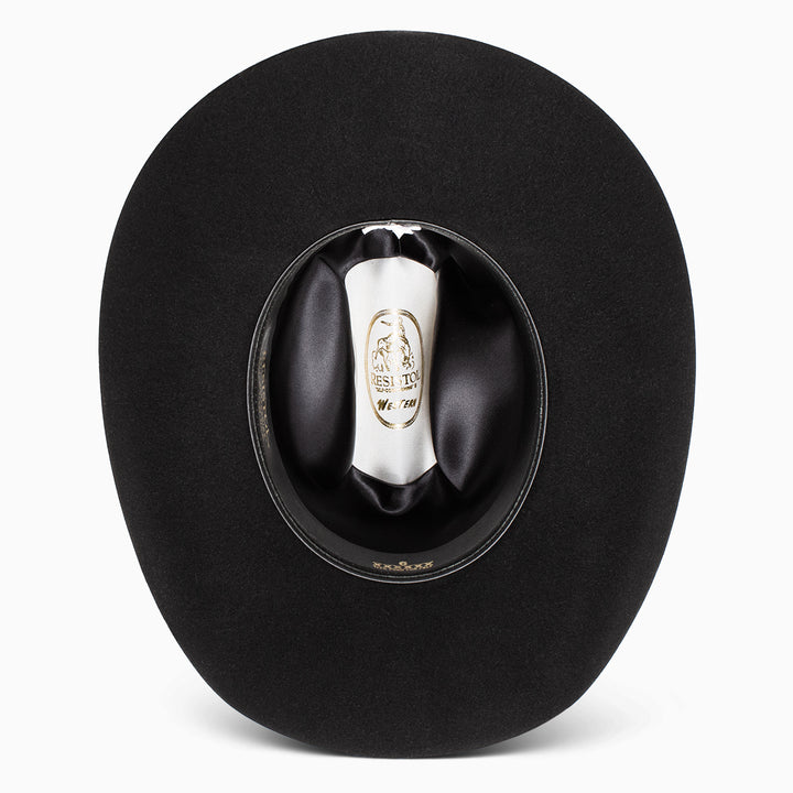 6X Blacktop 4" Brim Cowboy Hat - RESISTOL Cowboy Hats