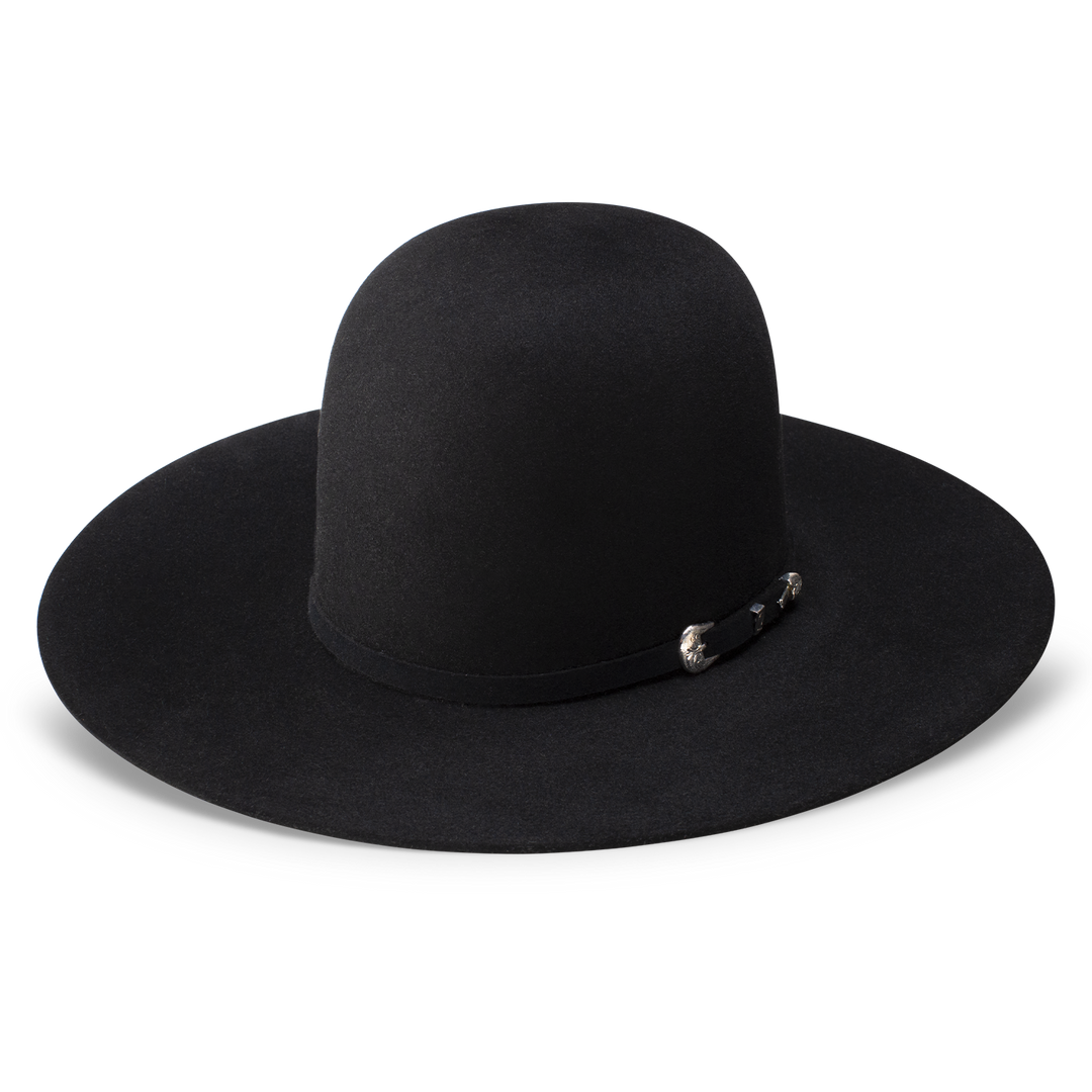 6X Midnight Open Crown Cowboy Hat