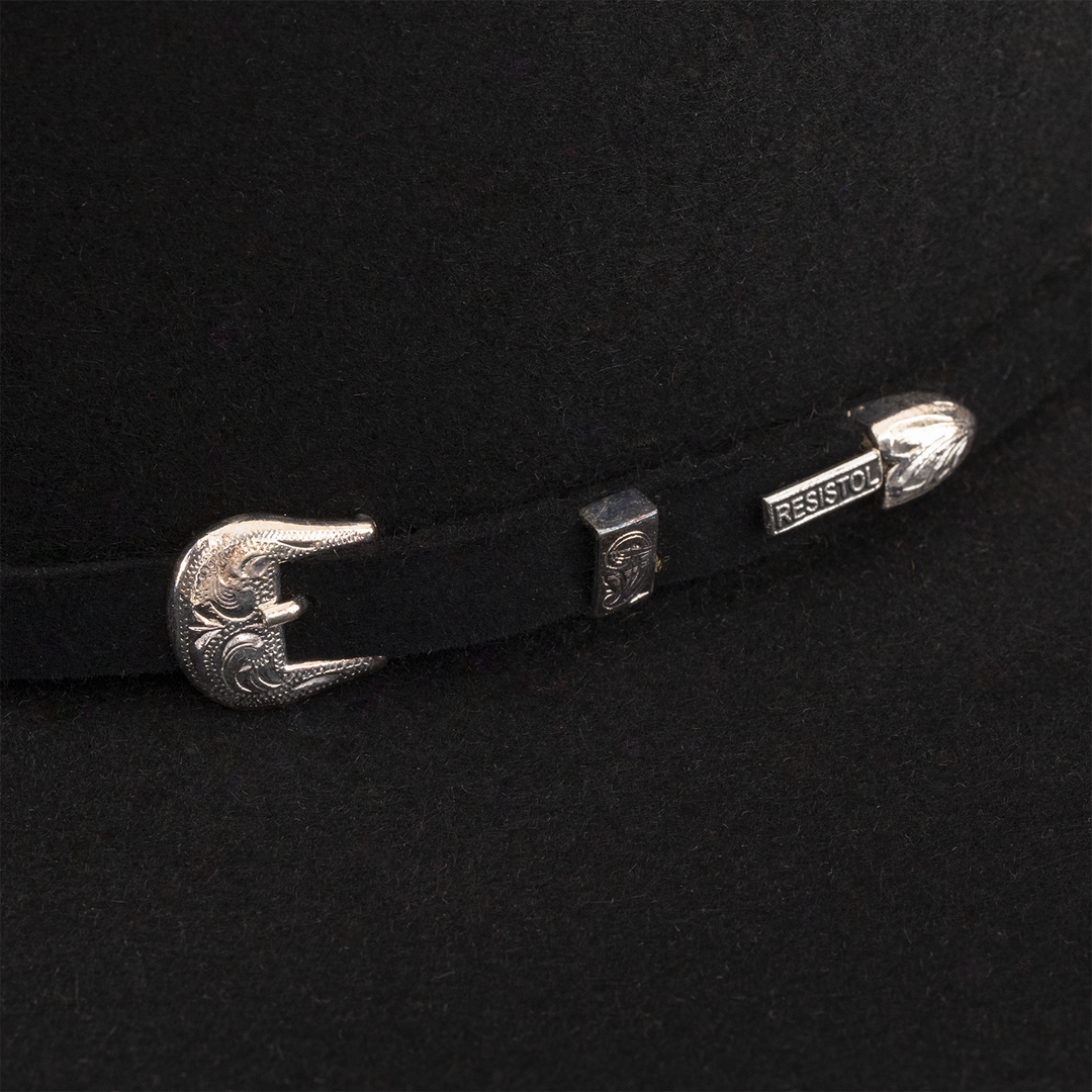 6X Midnight Open Crown Cowboy Hat – RESISTOL