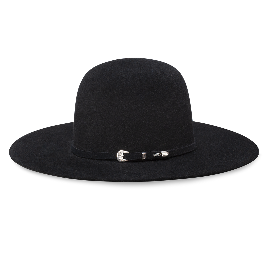 6X Midnight Open Crown Cowboy Hat
