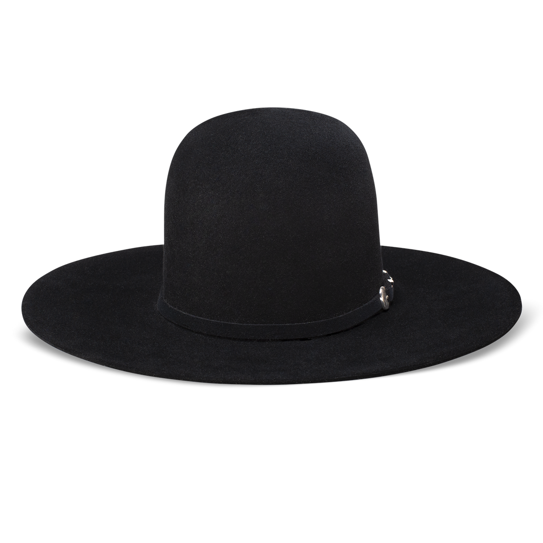 6X Midnight Open Crown Cowboy Hat