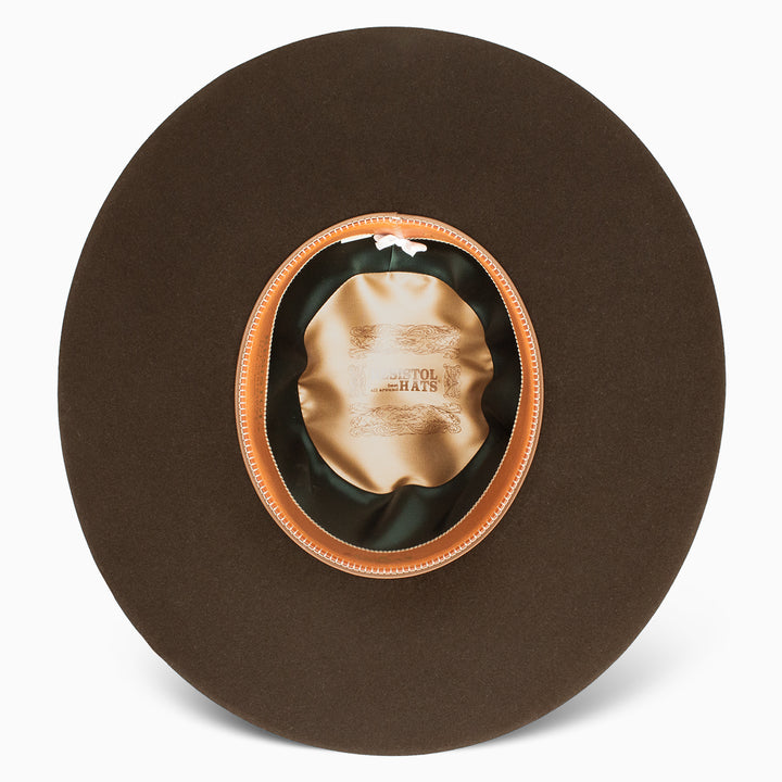 6X Midnight Open Crown Cowboy Hat
