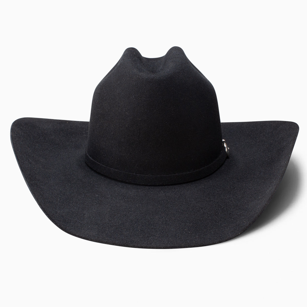 Midnight Black Felt Cowboy Hat