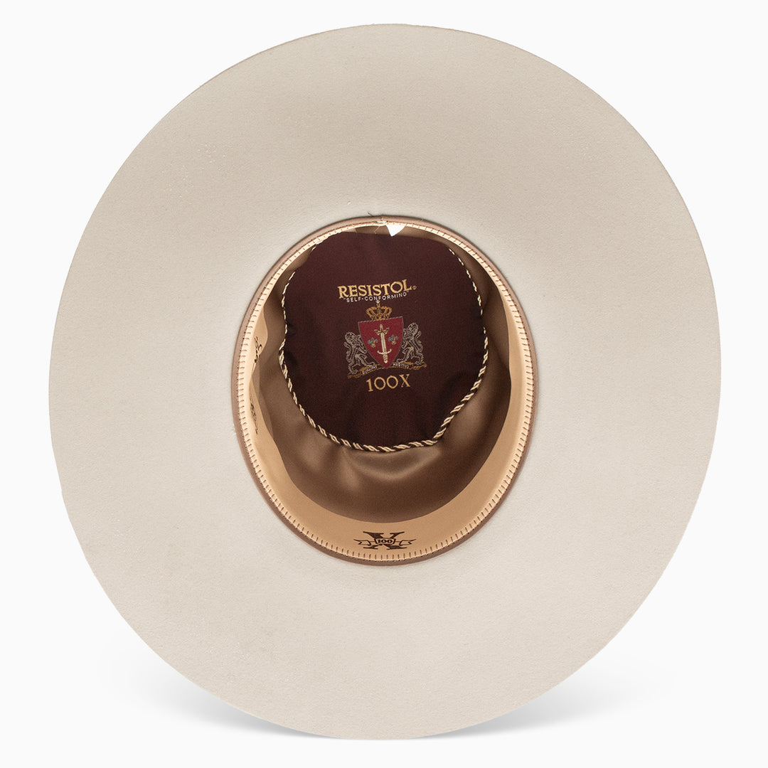 Resistol 100X Open Crown Cowboy Hat - RESISTOL Cowboy Hats