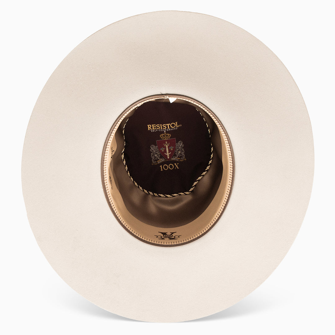 Resistol 100X Open Crown Cowboy Hat - RESISTOL Cowboy Hats