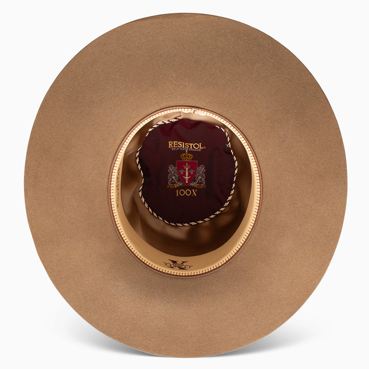 Resistol 100X Open Crown Cowboy Hat - RESISTOL Cowboy Hats