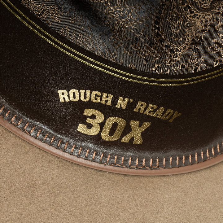 30X Rough N Ready Open Crown Cowboy Hat