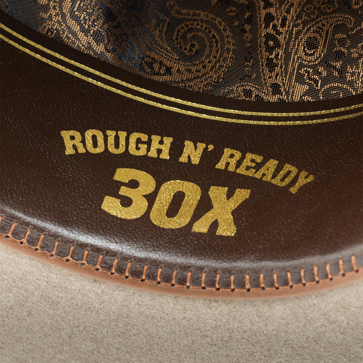 30X Rough N Ready Open Crown Cowboy Hat