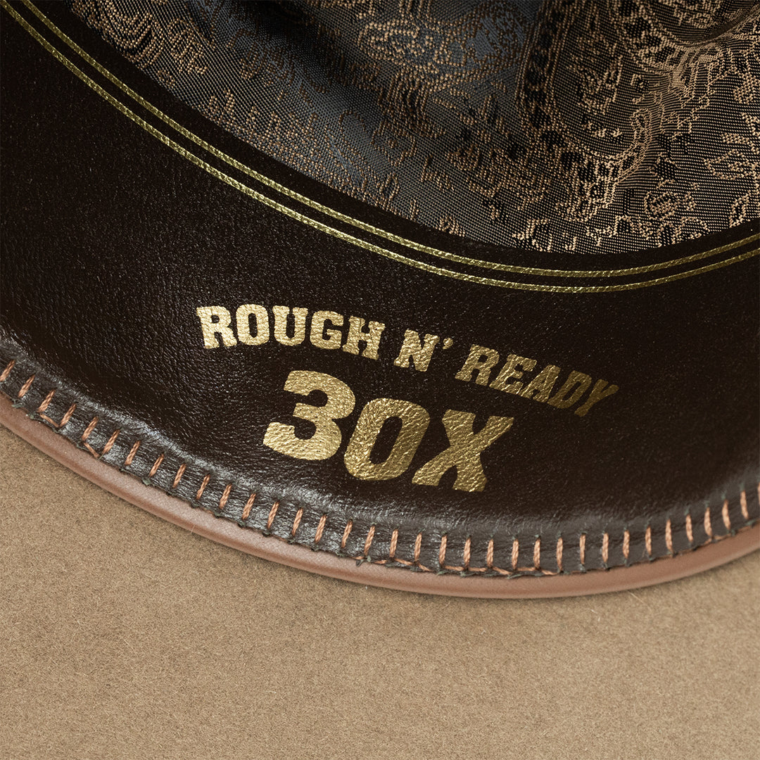 30X Rough N Ready Open Crown Cowboy Hat