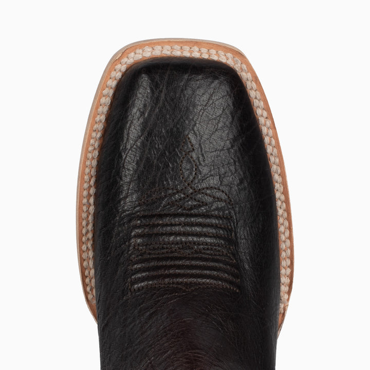 Nicotine Smooth Ostrich - Woman's Square - RESISTOL Cowboy Hats
