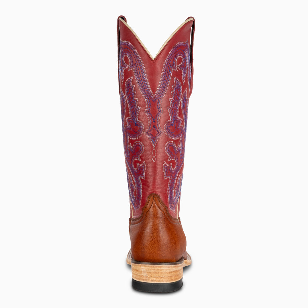 Cognac Smooth Ostrich - Woman's Square - RESISTOL Cowboy Hats