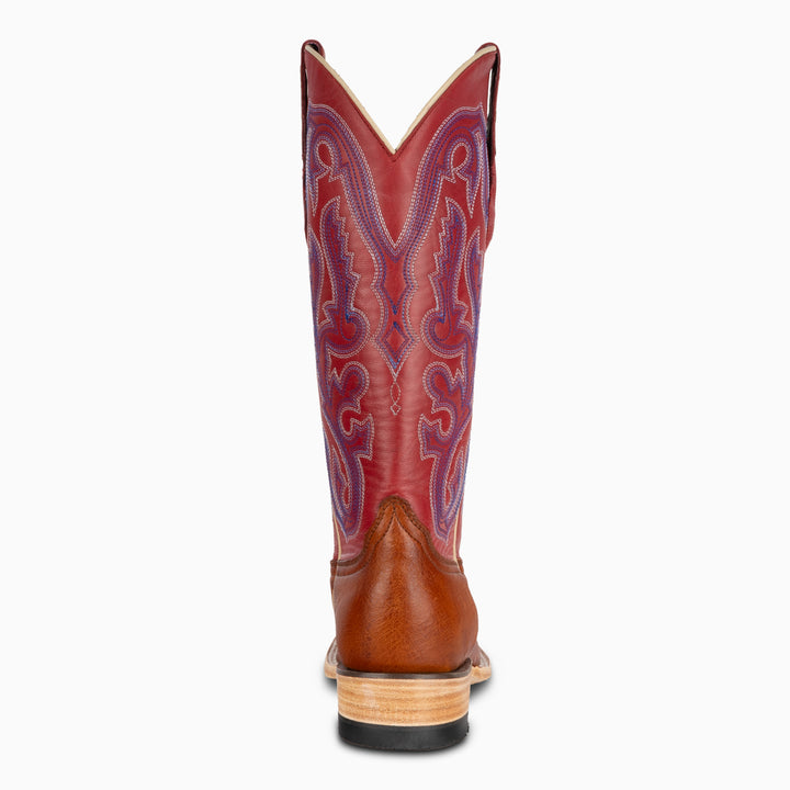 Cognac Smooth Ostrich - Woman's Square - RESISTOL Cowboy Hats