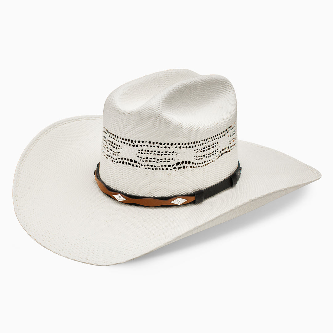 CHAPEAU DE COWBOY PAILLE VINTAGE RESISTOL W8167 CATTLEMAN CHAPEAU DE COWBOY PAILLE VINTAGE RESISTOL W8167 CATTLEMAN