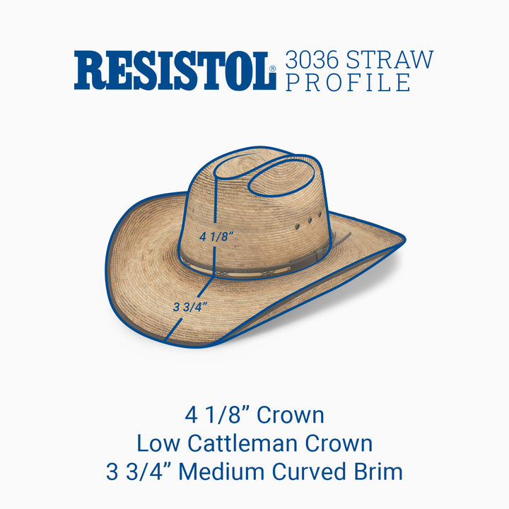 Amarillo Sky Jr. - Jason Aldean Youth Straw Cowboy Hat - RESISTOL Cowboy Hats