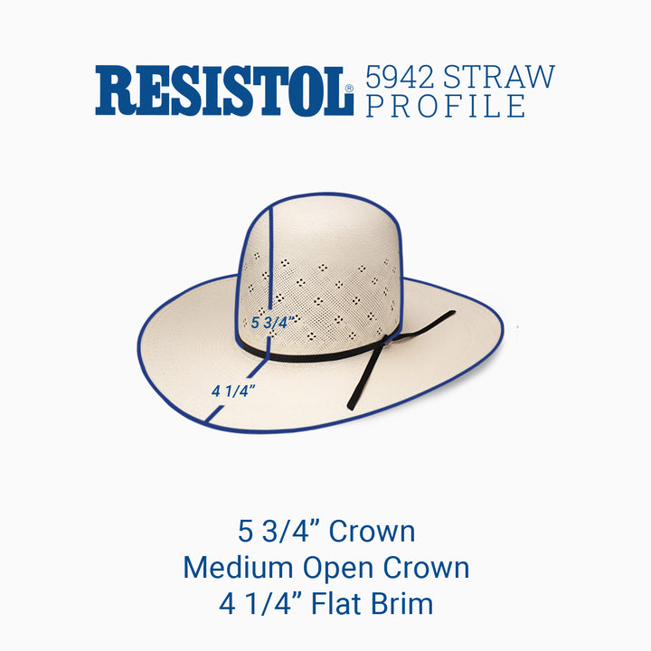 20X Conley 4 1/4" Brim Cowboy Hat