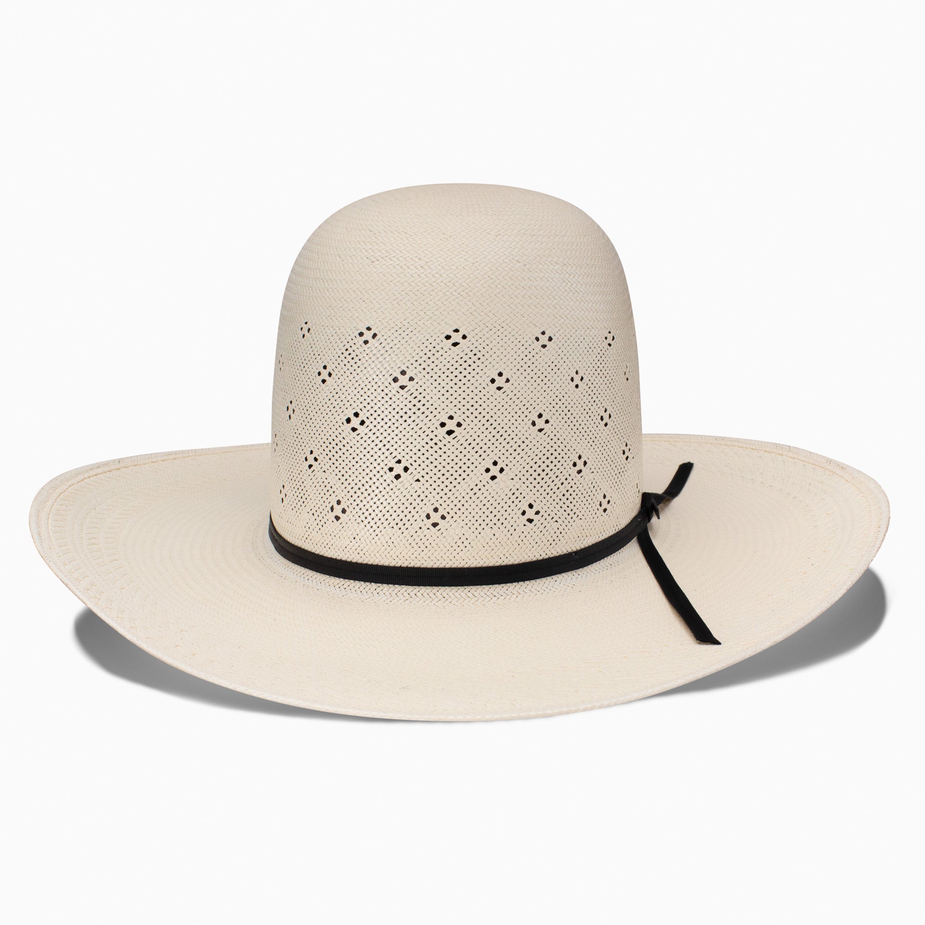 Resistol open crown store straw hats