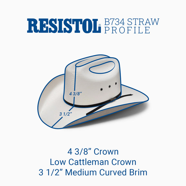 Rodeo Jr. Youth Straw Cowboy Hat