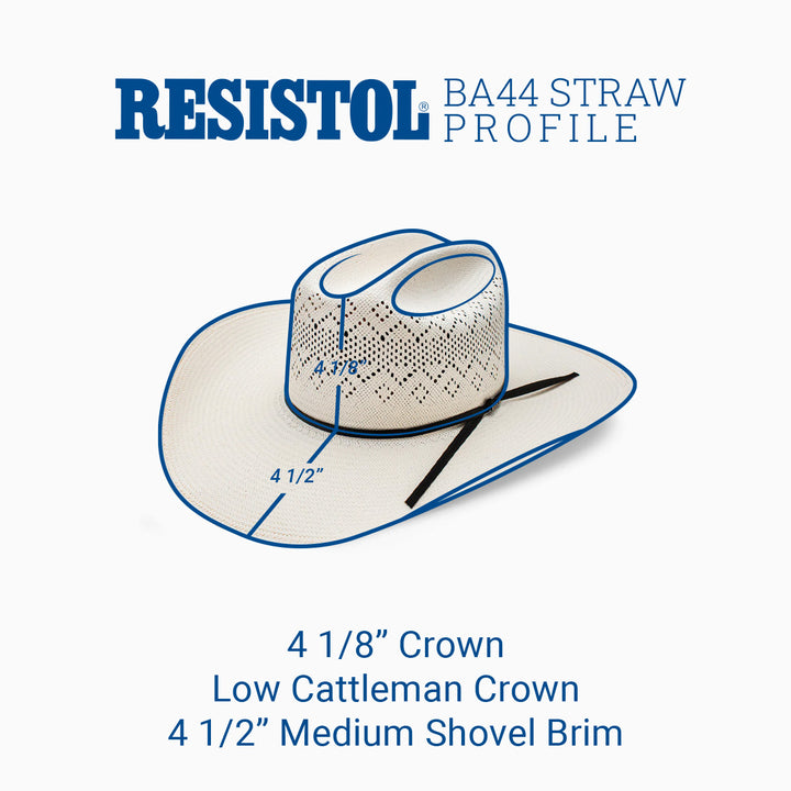 20X Riverton BA Profile Cowboy Hat