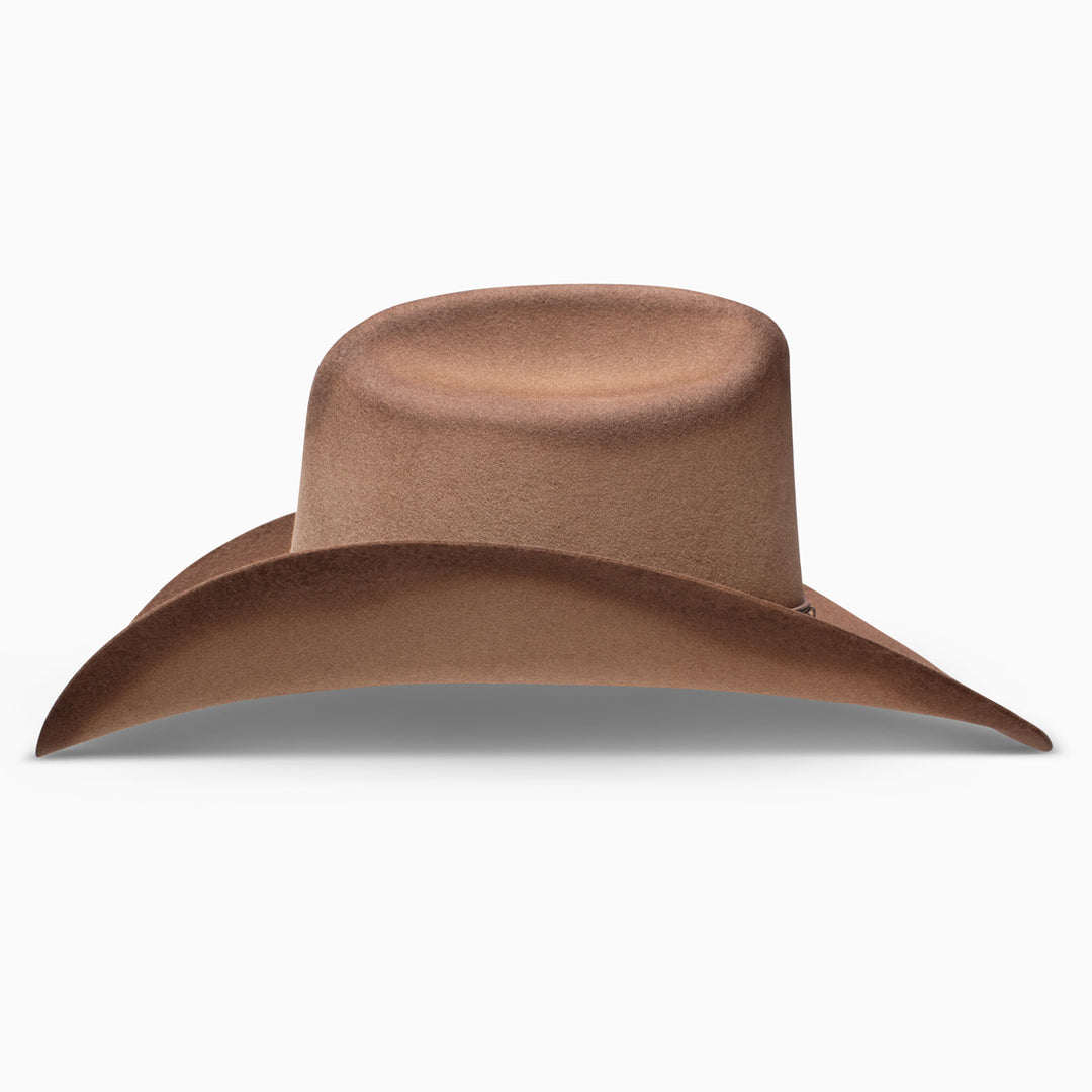 Chapeau de cowboy western auto-conformant résistol vintage lariat tanbark 4 bord taille 7 - France Chapeau de cowboy western auto-conformant résistol vintage lariat tanbark 4 bord taille 7 - France