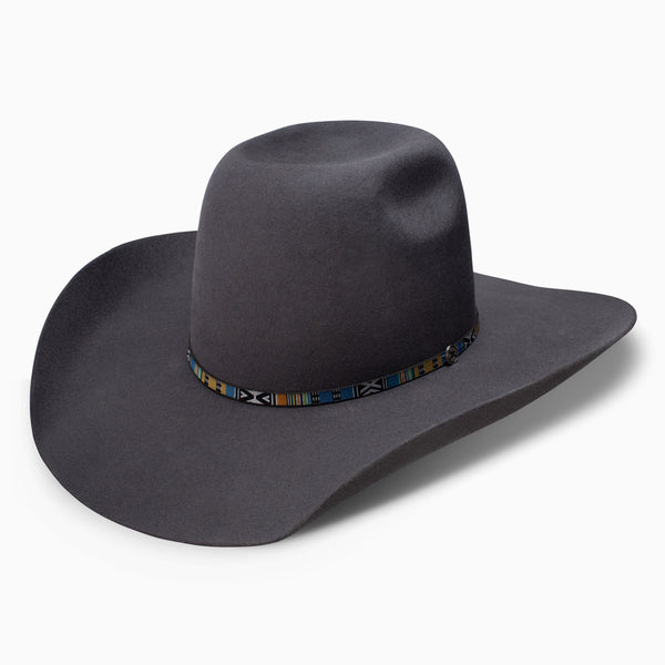 3X Silver Smoke Cowboy Hat