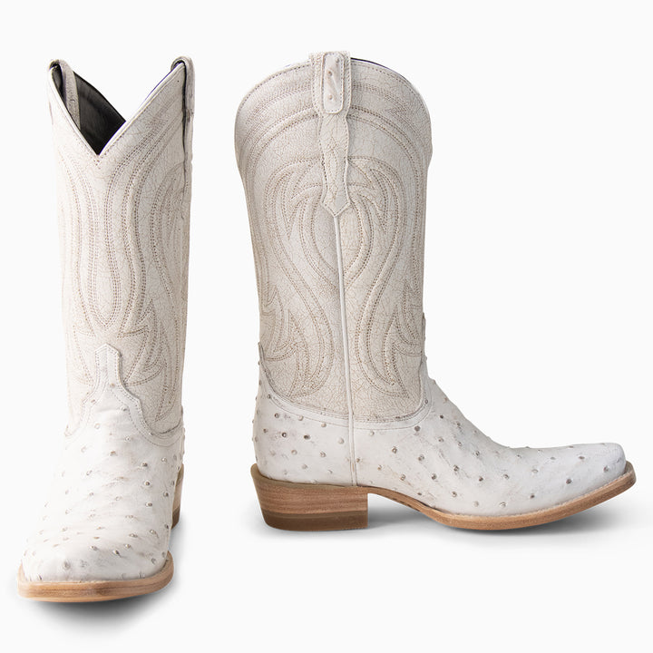 Bone Full Quill Ostrich - Women's Cutter - RESISTOL Cowboy Hats