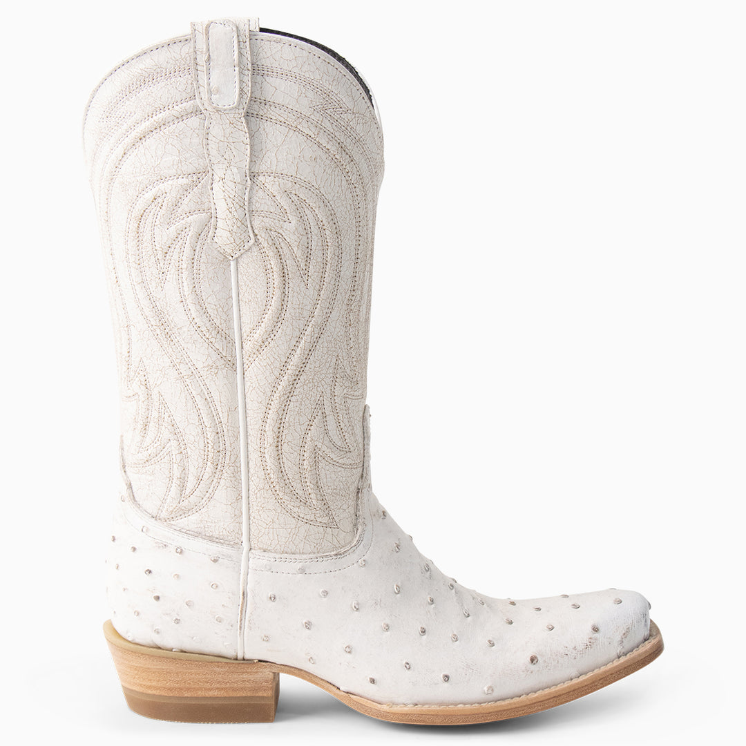 Bone Full Quill Ostrich - Women's Cutter - RESISTOL Cowboy Hats