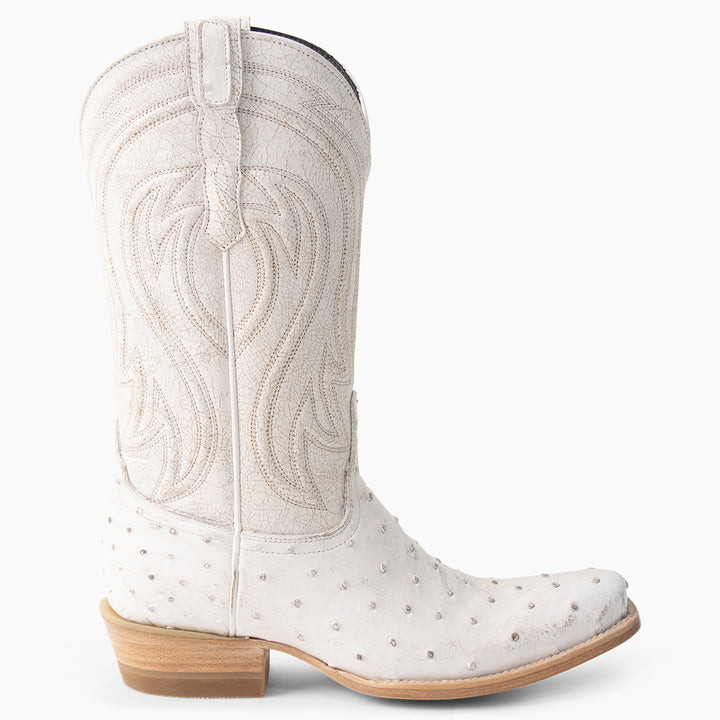 Bone Full Quill Ostrich - Women's Cutter - RESISTOL Cowboy Hats