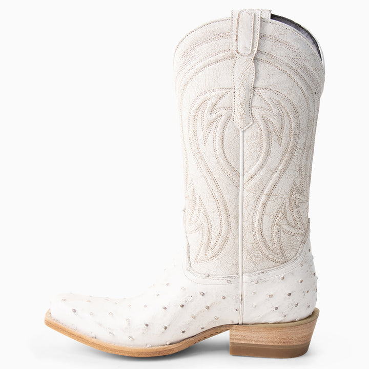 Bone Full Quill Ostrich - Women's Cutter - RESISTOL Cowboy Hats