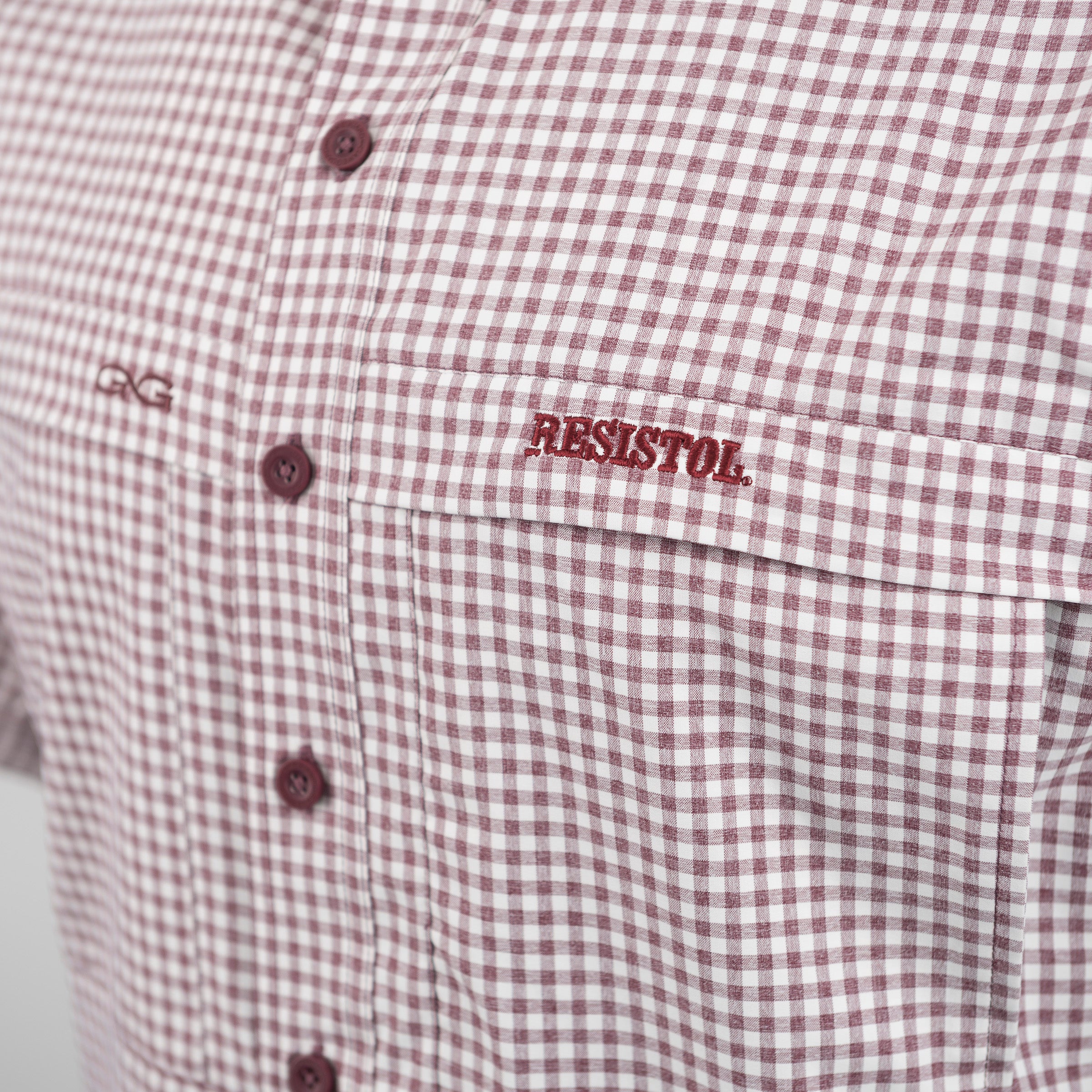 TekCheck Maroon Half Sleeve – RESISTOL
