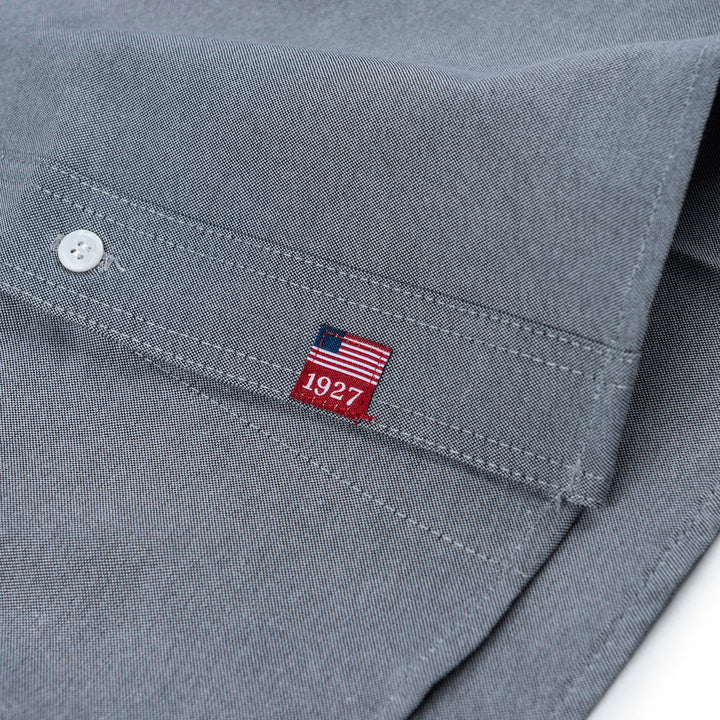 Resistol Oxford Dress Black Single Pocket - RESISTOL