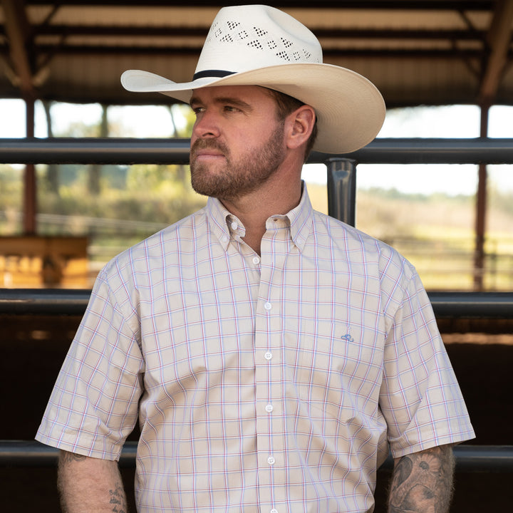 Baldwin Button Half Sleeve - RESISTOL Cowboy Hats