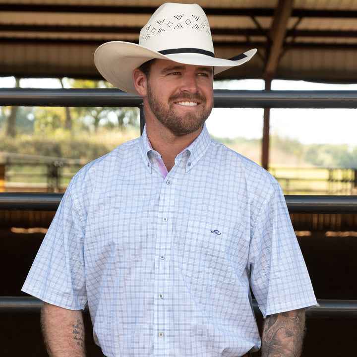 Milton Button Half Sleeve - RESISTOL Cowboy Hats